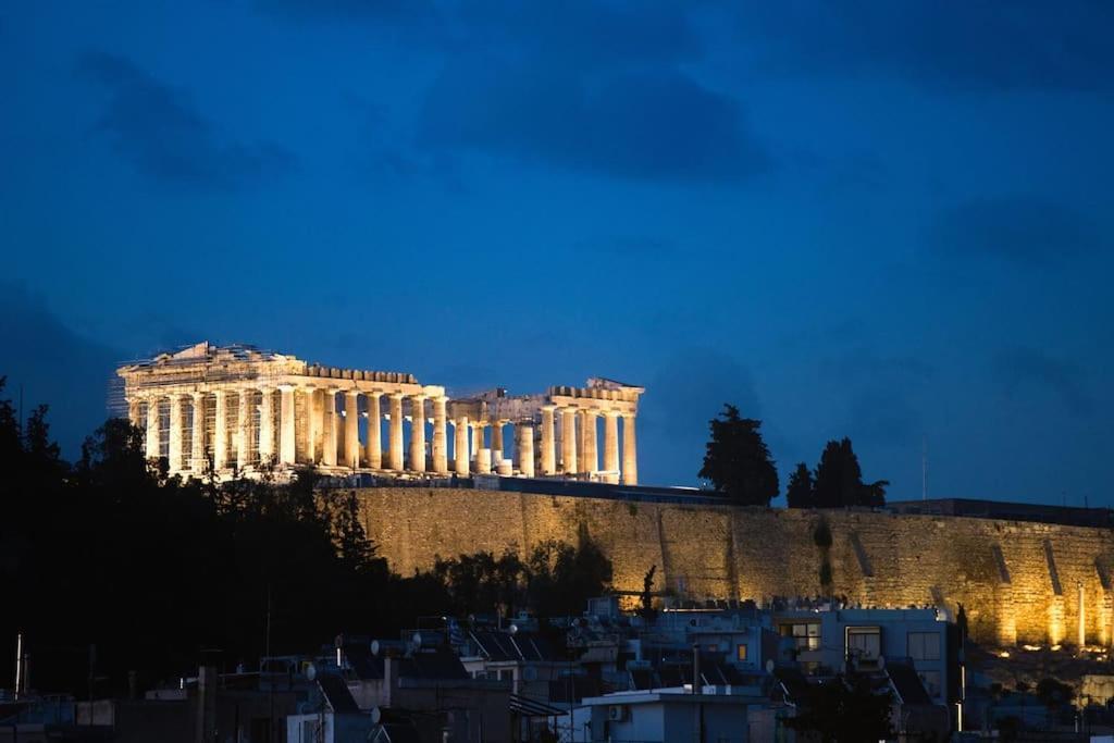 Appartamento Acropolis Landscape Atene Esterno foto