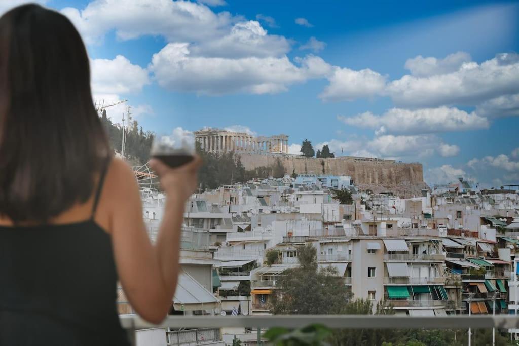 Appartamento Acropolis Landscape Atene Esterno foto